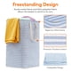 thumbnail image 2 of Cesto de ropa Lifewit, grande, plegable, 80 L, impermeable, azul, 2 of 9