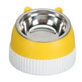 thumbnail image 2 of Cat Bowl,Multifunctional Design Pet Food Bowl with Safety Material Tilted Elevated Cat Bowl Double Bowl Design Anti Slip Raised Cat Food and Water Bowl for Cats Dogs, 2 of 7