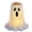 A003- Style C, variant on Ghost Halloween Candy Sculpted Piece, Light Up Ghost Snack Holder, Party Treat Stand for Trick Or Treat, Home Porch Table Decor, 30 Inch Tall