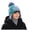 Blue, variant on mgoYE Kids Boys Girls Dinosaur Winter Knit Hat Baby Toddler Thick Earflap Hood Caps