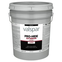 2-Pack of 5 gal Valspar 91314 White Pro-Hide Exterior Latex Primer
