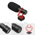 thumbnail image 4 of Andoer Microphone,With 3.5mm Furry Windshield Camera Condenser Camera Video Case Compatible With Windshield Case Compatible Condenser Mic With Compatible With Camera 3.5mm Port Stand And Furry Dsfen, 4 of 6