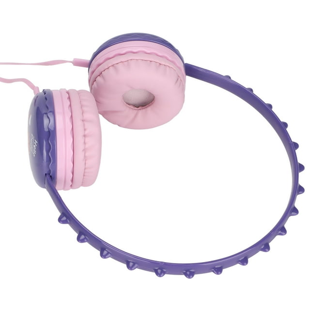 Casque pour Enfants, Casque Dinosaure pour Enfant Confortable Stéréo Prise 3,5 mm Serre-Tête Ajustable avec Microphone pour PC pour Tablettes Noir,Rouge,Bleu,Blanc,Violet,Rose