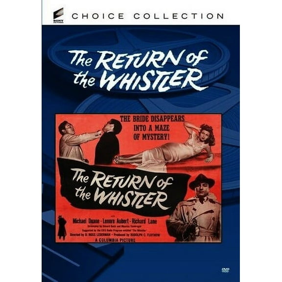 The Return of the Whistler (DVD), Sony Pictures Home, Mystery & Suspense