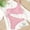 B_ Pink, variant on Tummy Control Bath Suit One Shoulder Ribbed Bikini with Bottom,2025 Swimsuits Women,High Rise Bathing Suits for Women Gray S