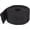 Black, variant on Lightweight Polypropylene Webbing Strap 1 1/2" 5 Yard Backpack Strapping Band Light Blue for Outdoor Luggage Cargo Straps 1/2 inch x yard