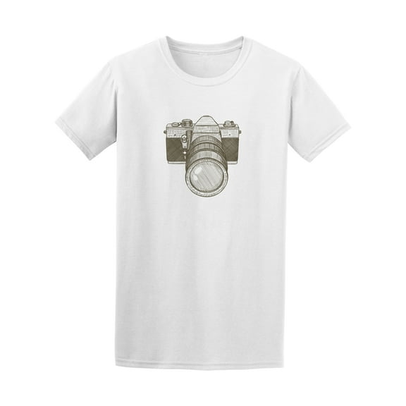 Retro Film Camera Sketch Tee - Image by Shutterstock