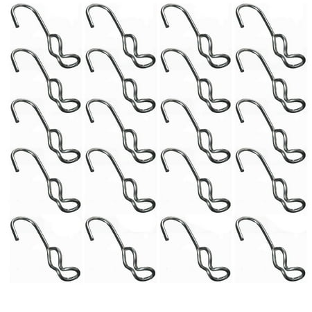 

(20) SJ Hooks for Cargo Control Storage Rubber Rope Shock Cord Tarp Hook RRH-100