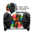 thumbnail image 4 of Haiem Mexican Bright Style Luggage Cover,Durable, Washable Suitcase Protector With Anti-Scratch Technology - Keep Your Luggage Looking New Medium, 4 of 9