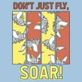 thumbnail image 2 of Boy's Dumbo Don't Just Fly, Soar! Graphic Tee Light Blue X Large, 2 of 4