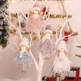 thumbnail image 4 of Moyic Decoraciones navideñas de muñecos de ángeles, decoración colgante de vacaciones, diseño de escena Adorable, colgante de árbol de Navidad Kits de decoración para fiestas Gris Moyic HA069659-04, 4 of 6