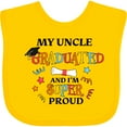 thumbnail image 3 of Inktastic My Uncle Graduated and I'm Super Proud Boys or Girls Baby Bib, 3 of 4
