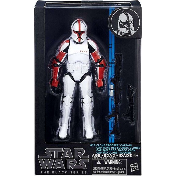 Star Wars Black Series 6-Inch Wave 8 Clone Trooper Captain Action Figure