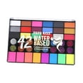 thumbnail image 3 of Face Body Paint Watercolor Pigment Make up Palette for Theatre Cosplay Party, 3 of 9