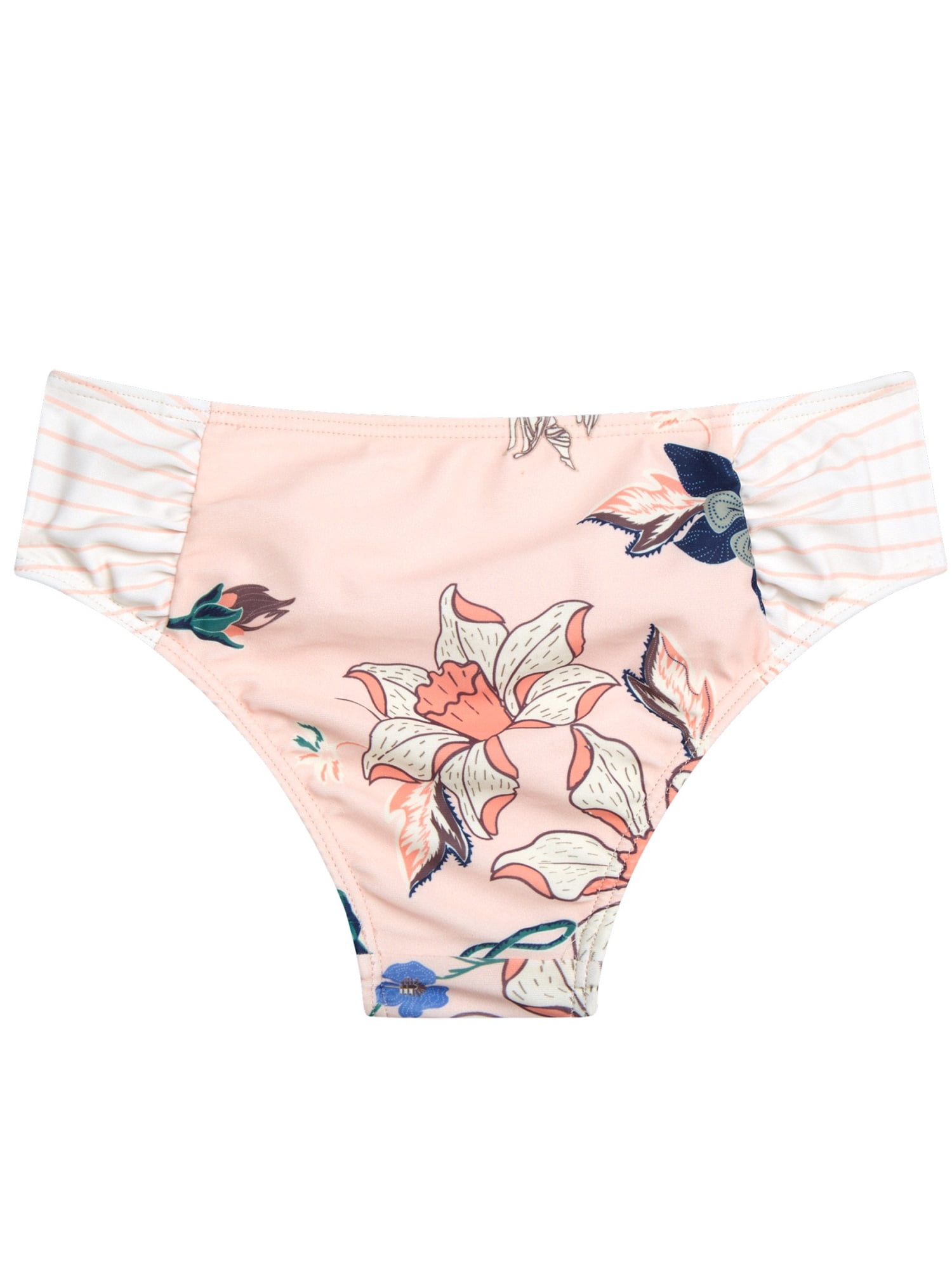Jessica Simpson Toddler Girls’ Bikini and Rash Guard Swim Set with UV Protection, 3-Piece, Sizes 2T-4T