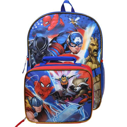 Marvel Avengers 16" Backpack with Lunch Bag