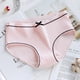 thumbnail image 5 of Minnieouse - Ropa interior elástica para mujer, calzoncillos de algodón para niña, transpirable, absorbe la humedad Ropa interior Rosa claro METRO, 5 of 6