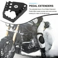 thumbnail image 3 of unbranded Extensión De Pedal De Trasero Para Motocicleta Con Ancha Color Negro, 3 of 6