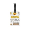 thumbnail image 6 of Balery Home Cooking Print Durable Luggage Tags with Secure Strap, Personalized Travel ID Tags for Suitcases, Bags, and Backpacks - Easy Identification for Men and Women, 6 of 8