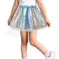 thumbnail image 2 of Zshosam Skirt for Girls Baby Girl Tutu Soft and Fluffy - Baby Girl Tutu Skirt with Diaper Cover - Infant Tutus for Girls Size 2T 6T,(Blue 2-6 Years), 2 of 3