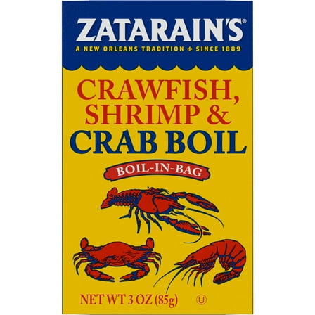 Pack Of 2 Zatarain's Crawfish, Shrimp & Crab Boil, 3 oz (Package May Vary)