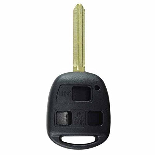 KeylessOption  Just The Case Keyless Entry Remote Head Key Combo Fob Shell