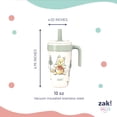 thumbnail image 4 of Zak Designs 10oz Pooh Double Wall Stainless Steel Cruiser Tumbler with Handle and Soft Silicone Straw, Leak-Proof, 4 of 6