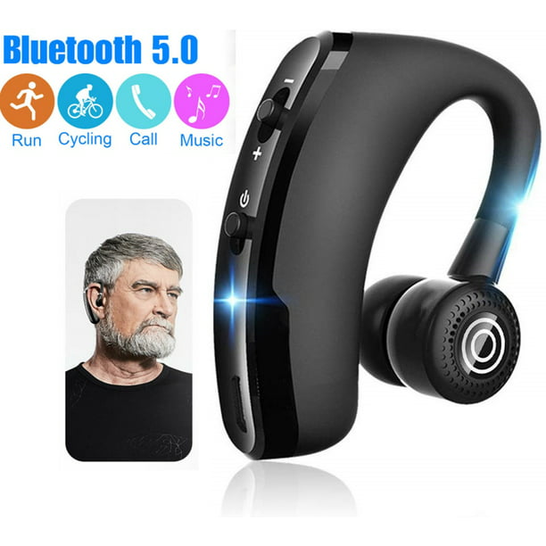 zwavel Raadplegen comfort Bluetooth Headset, Handsfree Earphone Wireless in-Ear Headphones with 24-Hr  Playing Time,Bluetooth 5.0 Earpiece with Noise Cancelling for iPhone iPad  Samsung Android - Walmart.com