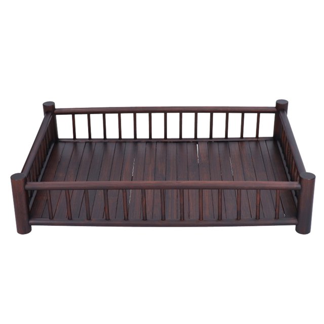 Cesta de almacenamiento ANGGREK de Bambú Decoración China 43x30x9,3 cm