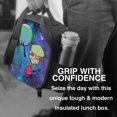 thumbnail image 6 of Invader Zim Lunch Bags Insulated Lunch Box Container Adjustable Cooler Tote Bag Shoulder Bag, 6 of 8