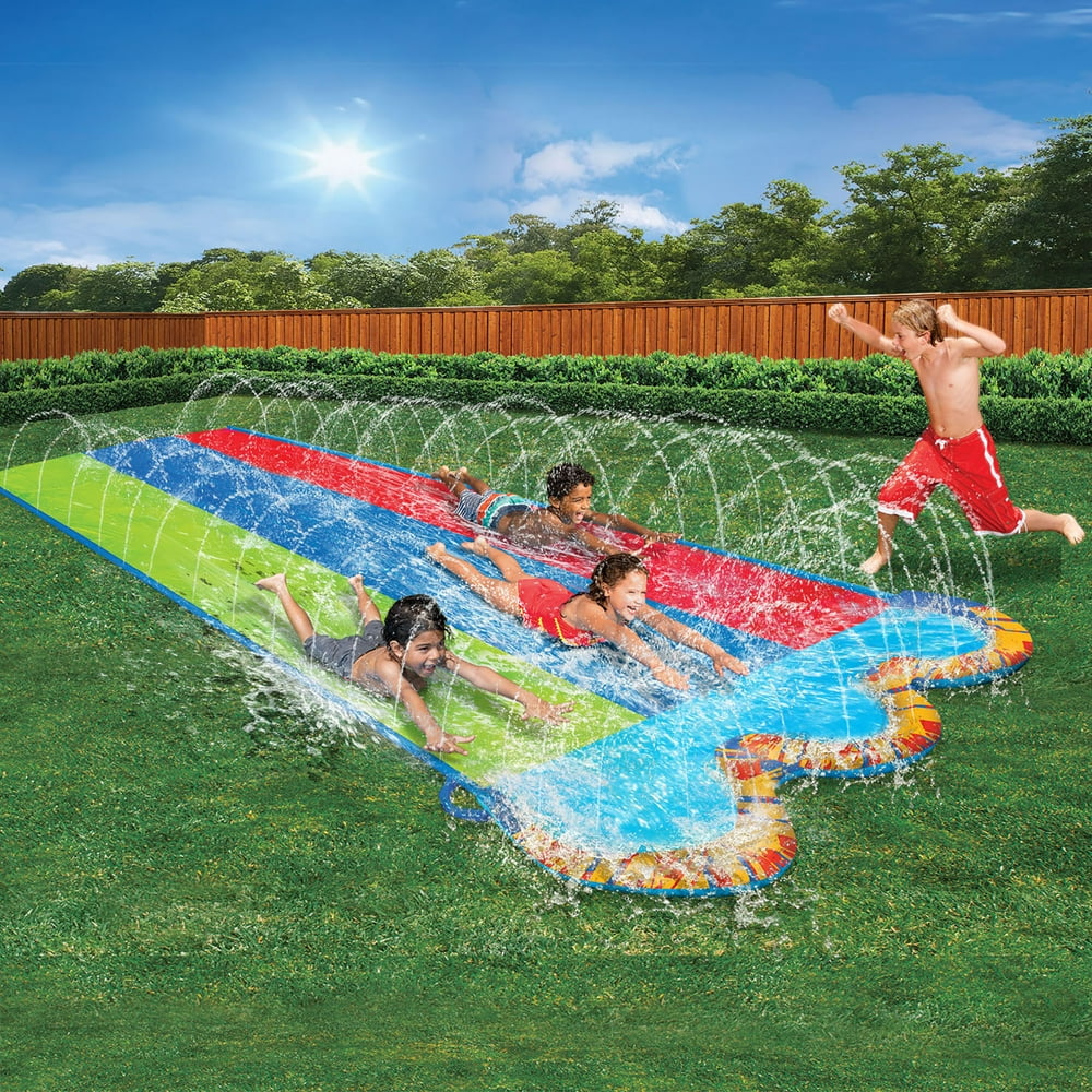 triple racer slip and slide