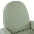 thumbnail image 4 of Christopher Knight Home Xorath Modern Upholstered Boucle Glider Recliner, 360 Degree Swivel, Light Green, 4 of 10