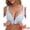 Light Blue, variant on Women's Deep V Adjustable Straps Underwire Minimizer Push-Up Bra XXL Black