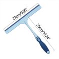 thumbnail image 3 of Blasgw Single Side Wipe Silicone Bathroom Cleaning Mirror Wall Scraper Glass Wiper Tool Sky Blue, 3 of 9