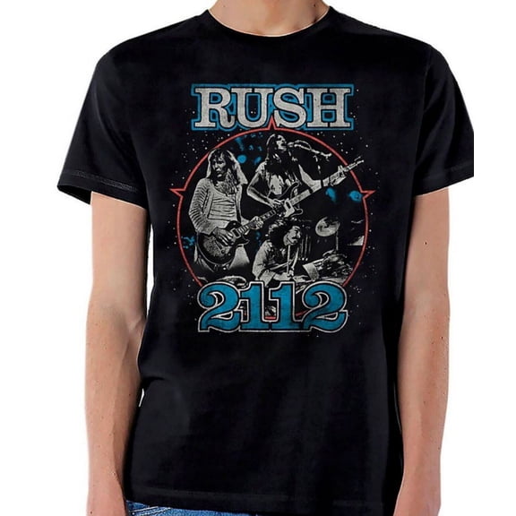 Rush 2112 Live T-Shirt Tee Men Women All Size S to 5XL
