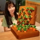 thumbnail image 2 of Juguete de peluche de costilla de zanahoria para niños, mantequilla rellena de verduras, juguetes de interacción entre padres e hijos, divertido regalo creativo kawaii para bebés zhangyuxiang LED, 2 of 2