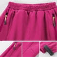 thumbnail image 4 of ATOGUTA Kids Ski Pants Warm Fleece Windproof Water Proof Outdoor Hiking Ski Pants Size 6-17, Hot Pink, 4 of 6