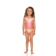 Bmagical Kids Girls 2 pack Bathing Suit, Childrens Printed Beach Swimwear