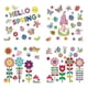 thumbnail image 1 of 9 Sheets Double-sided Pvc Flowers Butterfly Bees Birds Spring Window Decals Windows Stickers Cute Multicolor Decoration, 1 of 3