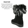 thumbnail image 2 of Journee Collection Womens Zorah Round Toe Pull On Winter Boots, 2 of 6