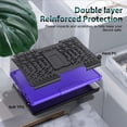 thumbnail image 4 of Pour Étui pour Tablette F I R E HD 10 2021, Étui de Protection Robuste à Double Couche Antichoc Résistant aux Impacts avec Béquille Compatible avec Fire HD 10 Case & 10 Plus 11th Generation Not For IPad 10.1, 4 of 7