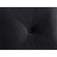thumbnail image 5 of Bowery Hill Causeuse en Microfibre, Noire, 5 of 5