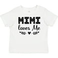 thumbnail image 3 of Inktastic Mimi Loves Me Baby Clothes Girl Girls Baby T-Shirt, 3 of 5