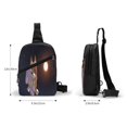 thumbnail image 4 of Lsque Bluey Pattern Chest Package – Foldable Waterproof Chest Bag with Adjustable Shoulder Strap, Double Zipper Compartments & D-Buckle Design, 4 of 7