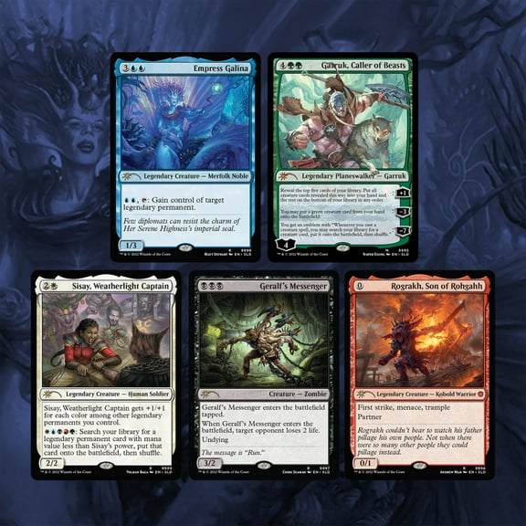 Magic: The Gathering TCG - Secret Lair Drop Series - Finally! Left-Handed Magic Cards [Card Game, 2 Players]