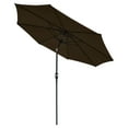 thumbnail image 1 of Yescom 9ft UV 30+ Aluminum Outdoor Patio Umbrella with Crank & Tilt 8 Ribs Air-vented for Garden Table Market Yard, 1 of 9