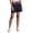 Navy, variant on Active Women's Knit Waist Stretch Woven Walking Short With Pockets