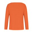 thumbnail image 3 of Long Sleeve Shirts for Women Fall Fashion V Neck Solid Color Blouses Trendy Casual Loose Comfy Cute Tops Fall Outfits for Women 2026, 3 of 4