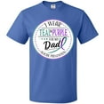 thumbnail image 3 of Inktastic Suicide Prevention- I Wear Teal and Purple for My Dad T-Shirt, 3 of 5