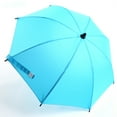 thumbnail image 3 of WALFRONT Baby Stroller Wheelchair Pushchair Pram UV Rays Sun Rain Parasol Umbrella + Clip,Baby Stroller Wheelchair Pushchair Pram UV Rays Sun Rain Parasol Umbrella + Clip Ros Red/Black/Blue, 3 of 7